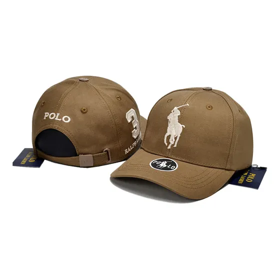 Gorra Jockey Bigpony Polo Ralph Lauren Marrón Claro Única