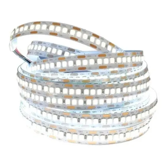 Fita Led 240led Por Metro 3528 P/ Perfil - 5 Metros Cor da luz Branco Frio 6000k 12V