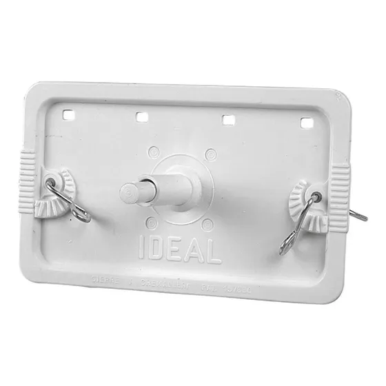 Tapa Inspección Plástica Con Pulsador Plástico Ideal 1250