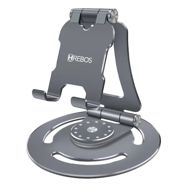 Suporte Metal De Mesa Para iPad iPhone Celular Rotação 360°