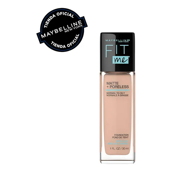 Base Liquida Maybelline Fit Me Matte & Poreless 30ml