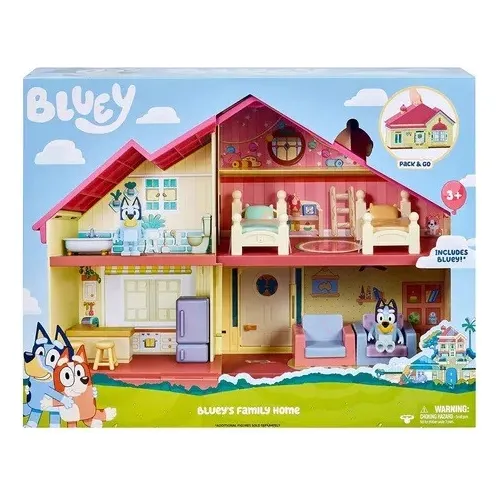 Casa Familiar De Bluey Incluye Accesorios