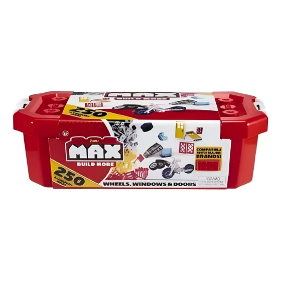 Max Build More Caja Ladrillos Armar 250 Piezas Compatibles