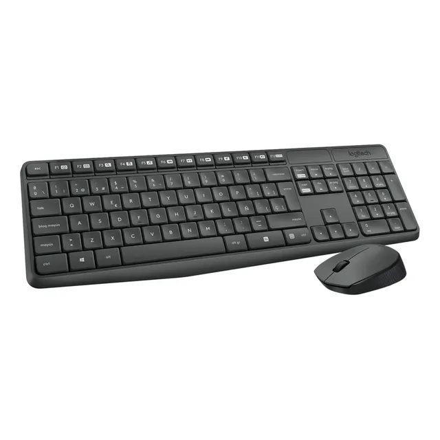 KIT TECLADO Y MOUSE INALÁMBRICO MK235 LOGITECH