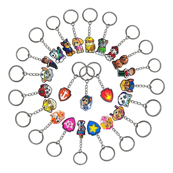 Llaveros De Paw Patrol, 15 Piezas