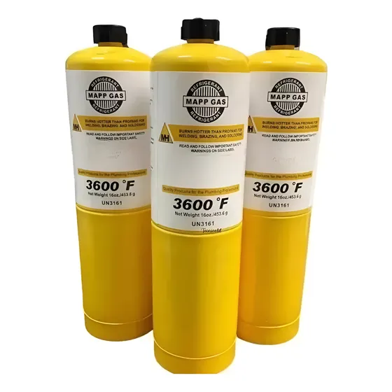 Gas Mapp Para Soldar Pack 3 Unidades