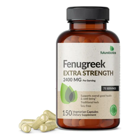 Suplemento Futurebiotics Fenugreek Extra Strength 2400 Mg 15