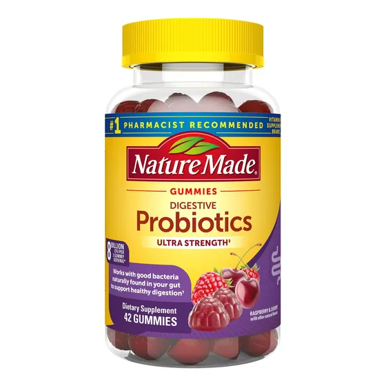 Gomitas Probióticas Nature Made Ultra Strength, 42 Unidades,