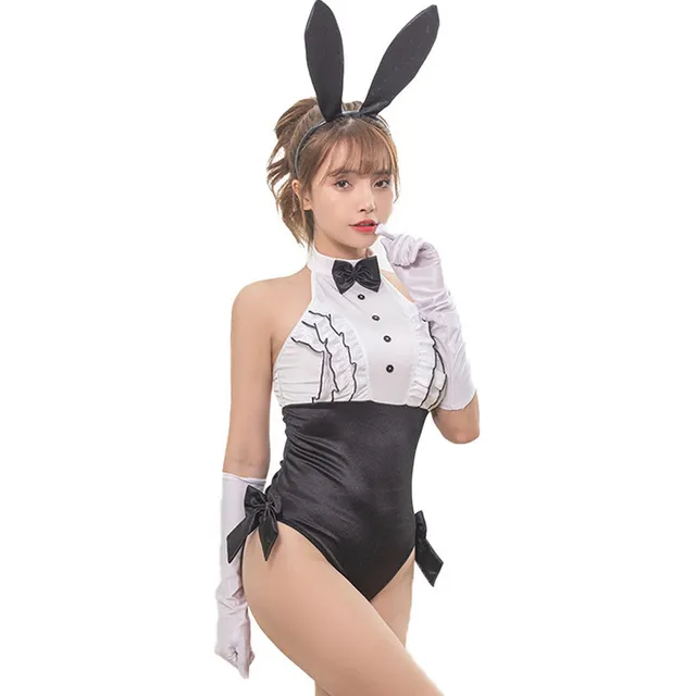 2025 Conjunto De Uniforme Sexy De Cosplay De Bunny Girl