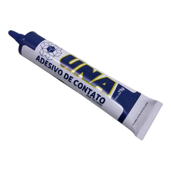 Cola De Contato Una Bisnaga 75g Adesivo De Contato P/ Moveis