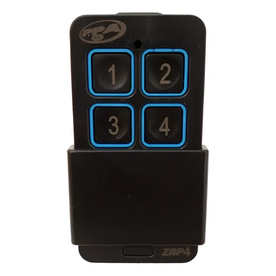 Control Remoto Zap 4 Botones Ppa Motor  Porton Automatico