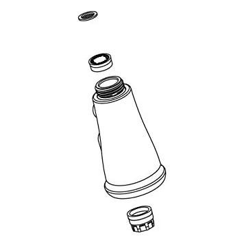 Conjunto Pulverizador De Piezas Kohler 1218823-vs, Acero Ino
