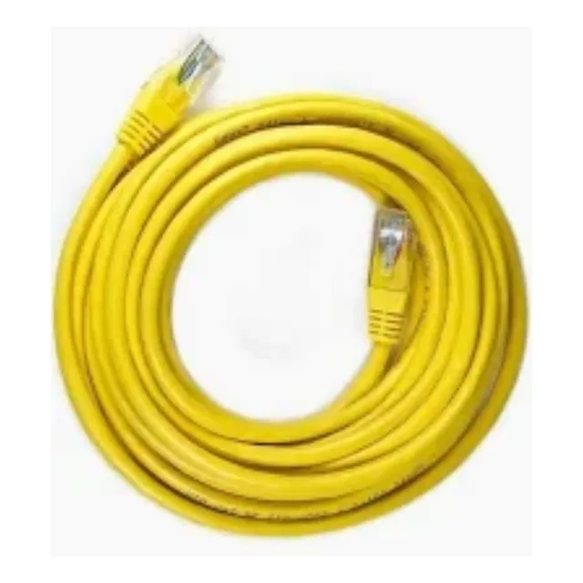 Cable De Red Sm Cat6 Utp 30m Amarillo Rj45
