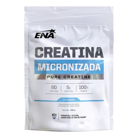 Suplemento En Polvo Ena Sport Creatina 100%pura 300g Sabor Sin Sabor