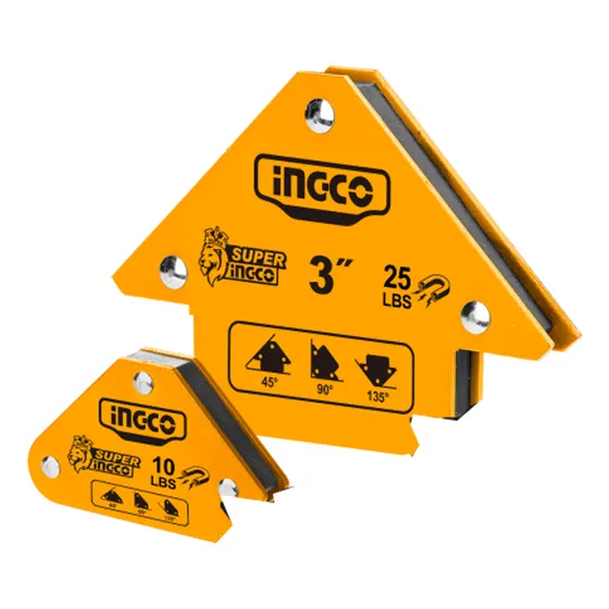 Set X 4 Escuadra Magnetica Ingco Amwh4062