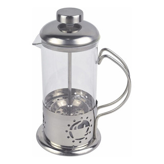 Prensa Cafetera Francesa De Acero Inoxidable Y Vidrio 350ml Prensa Cafetera Francesa De Acero Inoxidable Y Vidrio 350ml