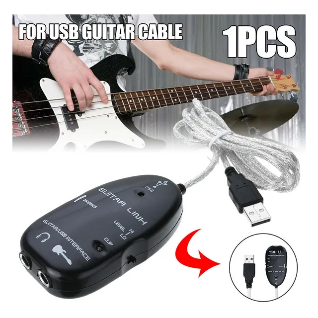 Interfaz Usb Para Conectar Guitarra, Bajo, Piano Etc Al Pc
