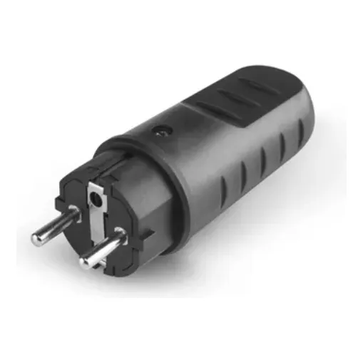 Ficha Industrial Macho Schuko Scame 2p+t 16a Ip44 Quick