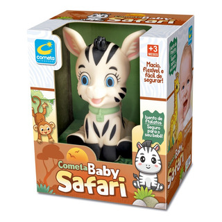 Brinquedo Zebra Baby Safari +3 Meses Cometa Brinquedos Brinquedo Zebra Baby Safari +3 Meses Cometa Brinquedos