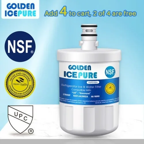 Repuesto Filtro De Agua P/neveras LG Lt500p
