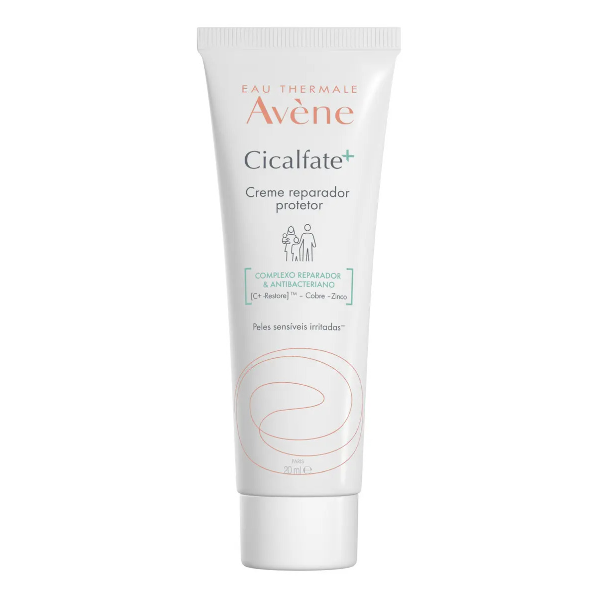 Creme Reparador Protetor Avène Cicalfate+ Pele Sensível 20ml Creme Reparador Protetor Avène Cicalfate+ Pele Sensível 20ml