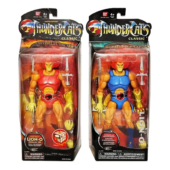 Thundercats Lion-o Rojo & Lion-o Bandai Año 2011 Originales