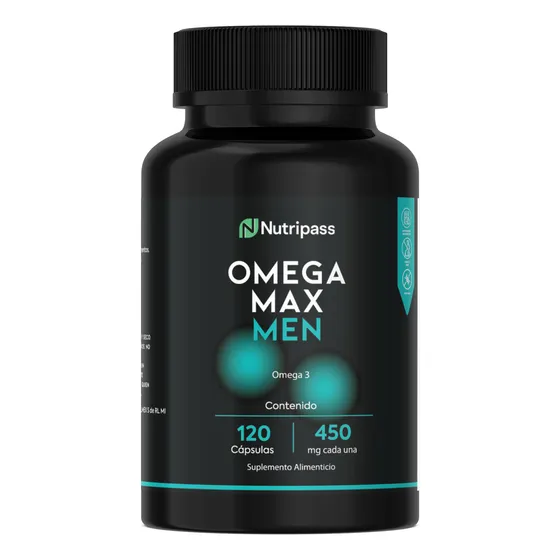 Omega Max Men Nutripass 120 Cápsulas