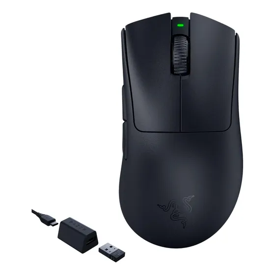 Mouse Gamer Razer Deathadder V3 Pro 30k Dpi Hyperspeed Cor Preto
