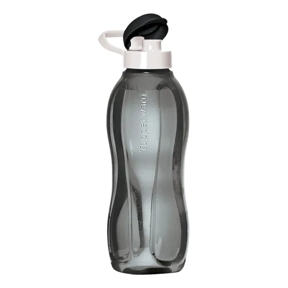 Botella Tupperware Para Agua Eco Twist De 1.5 Lt,  Negro Hum Negro