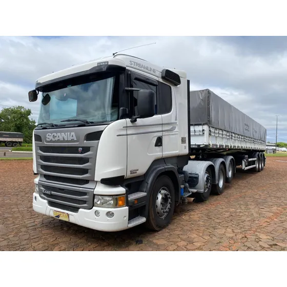 Scania Highline Streamline R 440 8x2 E Carreta Noma Granel