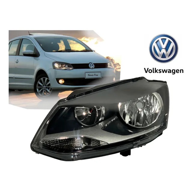 Faro Izquierdo Para Volkswagen Fox 2015
