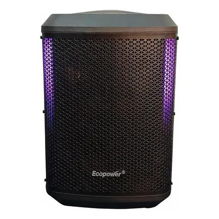 Caixa De Som Bluetooth Portátil Ecopower Ep-1999 C/2mic Preto 127/220v