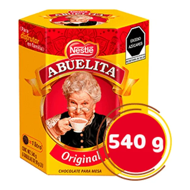 Chocolate Abuelita Tabilla 6/90 Gr Caja Con 12 Piezas