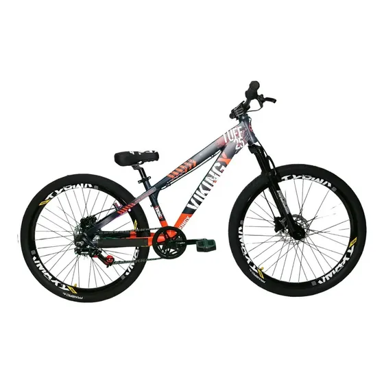 Bicicleta Vikingx X25 Tuff Disco Hidraulico #244 Do Grau