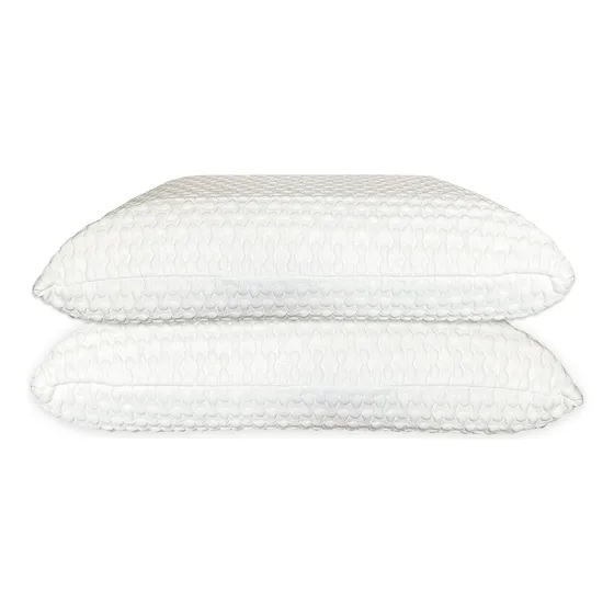 Almohadas Memory Foam 2 Pack Alta Rigida Matrimonial Bambu