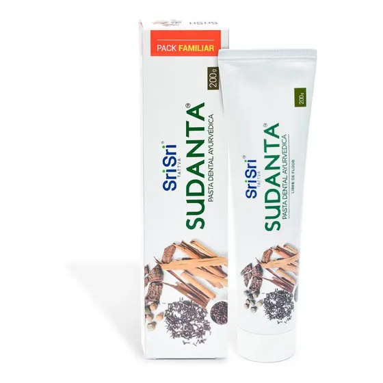 Pasta Dental Libre De Fluor Sri Sri Sudanta 200 Ml | Cuotas sin interés