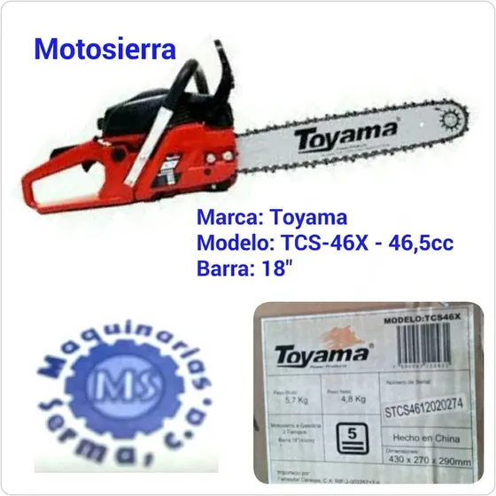 Motosierras Marca Toyama Varios Modelos 