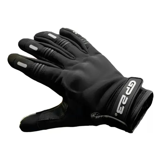 Guantes Moto City Winter Invierno Gp23 + Guantes 1ra Piel
