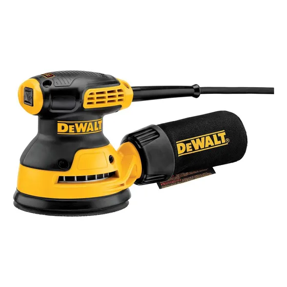 Lijadora Orbital 275 W Dewalt 6421 Frecuencia 60 Hz 127v Color Amarillo Frecuencia 60hz
