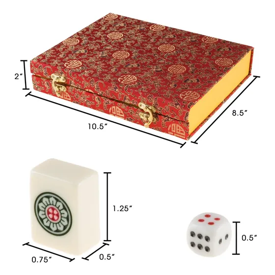 ¡hola! ¡jugar! Juego De Mahjong Chino Con 146 Mosaicos, Y De