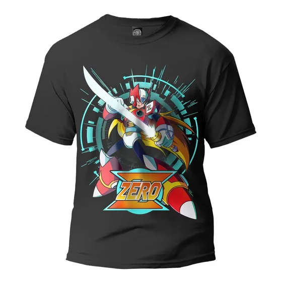 Playera Megaman X Zero 2 Capcom Nintendo