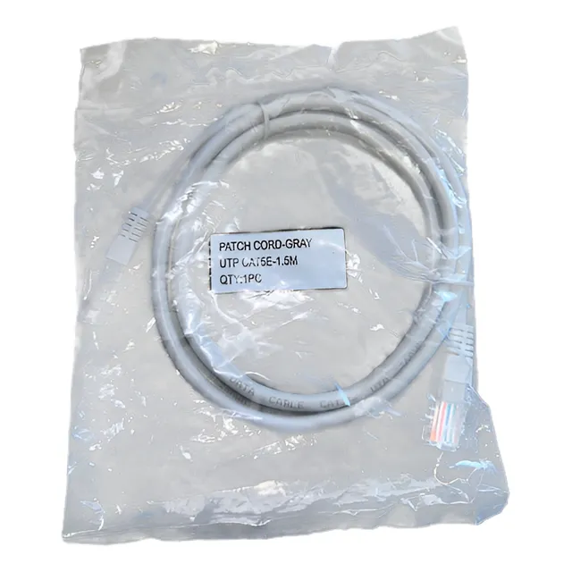 Cable Ethernet 1.5 Metros Color Gris Cat5e