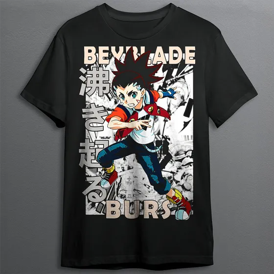 Remera Aiger Akabane Beyblade Burst Beiburedo Basut1 Bey0002