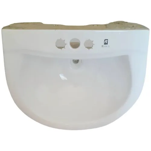 Lavamanos1 Para Baños Grande Blanco