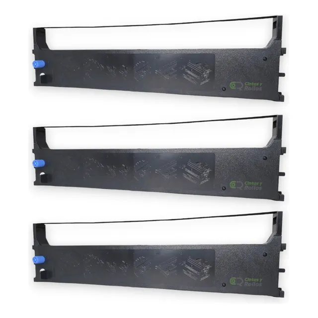 3 Cintas Para Okidata Microline 1120, Ml 1190, 43571802