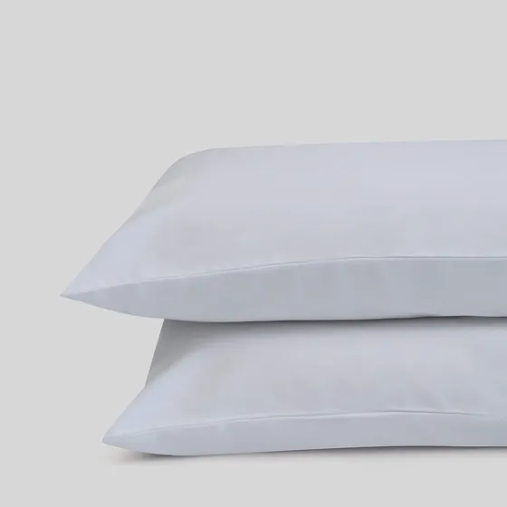 Juego De Funda De Almohada King 100% Algodón Orgánico De