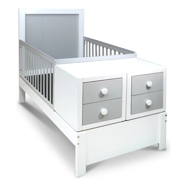 Cama Cuna Carre Multifuncional Convertible 2 En 1 My Teddy R
