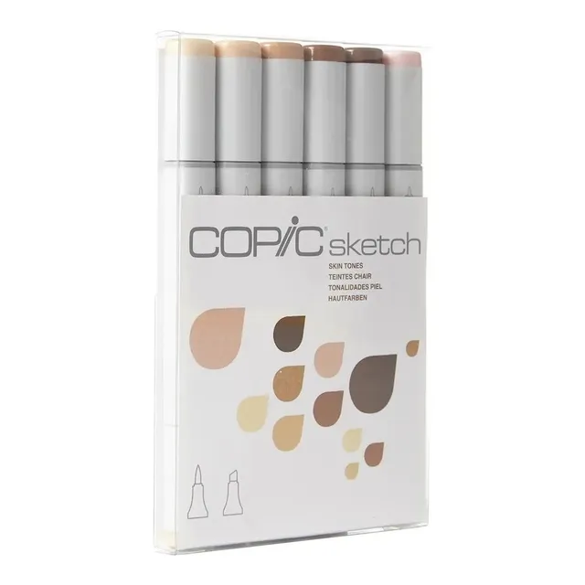 Copic Sketch Marker Rotulador D 6 Colors Tonos Piel No Ciao 