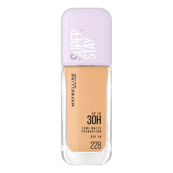 Base de maquillaje líquida Maybelline NY Super Stay Lumi Matte 228