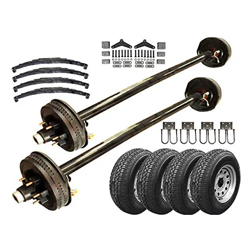 Kit Remolque Tk Eje Tandem Capacidad Libra Cubo Centro Marco